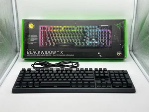 Razer BlackWidow V4 X Mechanical Gaming Keyboard: Yellow Switches - READ - Picture 1 of 4