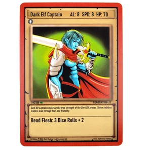 Dark Elf 092/150 Uncommon Ward Trading Card Game TCG 1st Edition Gen 2 NM - Picture 1 of 2