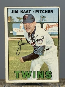 1967 Topps #300 Jim Kaat Minnesota Twins - Picture 1 of 3