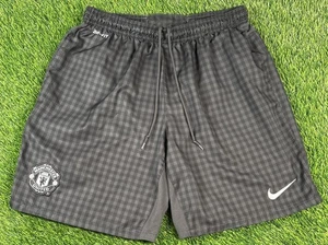 MANCHESTER UNITED SHORTS HERREN XL NIKE FUSSBALL FOOTBALL GEFÜTTERT 2012 2013 AUSWÄRTS SELTEN - Bild 1 von 12