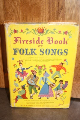 Fireside Book Of Folk Songs HCDJ Book Margaret Bradford Boni 1947 16th Print - Image 1 of 4