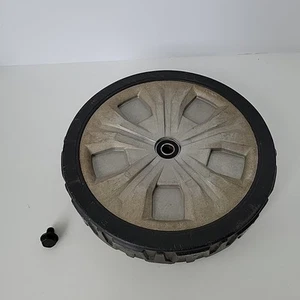 Piezas cortacésped Makita XML11 36V rueda trasera individual con perno de repuesto - Imagen 1 de 6