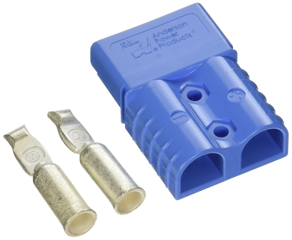 Metra Electronics/Heise SB120 - Conector Anderson azul calibre 4 cada uno Foto 1 de 1