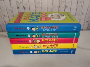 Big Nate Kids' Book Set – Lot of 5 Hardcover Editions – Great for Young Readers - Picture 1 of 2
