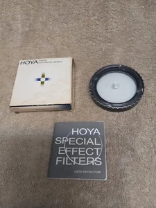Hoya 55 mm Star-Six Filter with Box Plastic Case And Instructions. - Picture 1 of 8