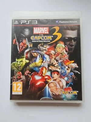 Sony Playstation 3 PS3 Marvel Vs Capcom 3 Fate of Two Worlds w/ Manual - Image 1 of 3