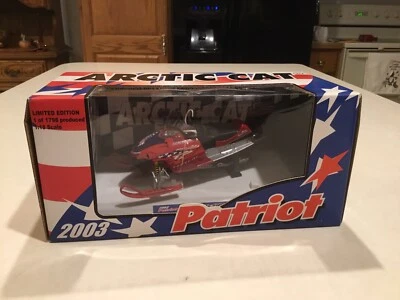 2003 Arctic Cat Patriot 1:18 Scale Diecast Model Snowmobile  - Image 1 of 4