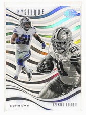 2018 Panini Illusions Ezekiel Elliott Mystique acetate card Cowboys
