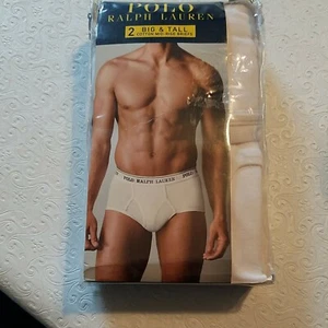 Ralph Lauren  2 Big & Tall Cotton Mud-Rise Briefs - Picture 1 of 3