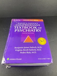 Kaplan & Sadock's Comprehensive Textbook Psychiatry 10th Edition Volume 2 ONLY - Picture 1 of 14