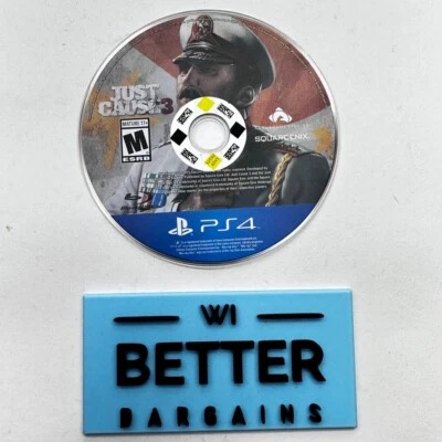 Just Cause 3 (Sony PlayStation 4, 2015) PS4 | Probado y funcionando | Envío gratuito | Foto 1 de 4