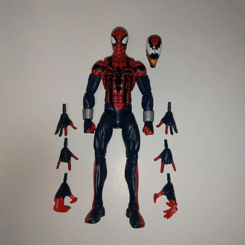 Hasbro Marvel Legends Spiderman Ben Riley Carnage Parasite Figure #O Cover