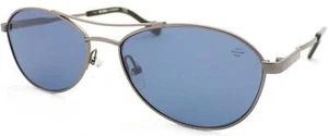 Harley Davidson Sunglasses Ruthenium Black/ Blue AR CAT.3 Lenses HD2052 09V - Picture 1 of 4