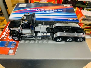 Western Star 4900 SF Day Cab Tridem Tractor 1:50 By Diecast Masters DM71066 - Picture 1 of 7