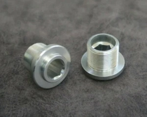 White Industries M30, R30, G30, or A30 Crank Bolts (set of 2) - SILVER - Picture 1 of 2
