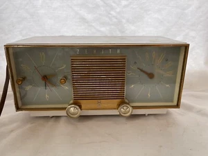 Radio reloj coleccionable Zenith 1960 modelo G516 / 5G09 - ver video - Imagen 1 de 12