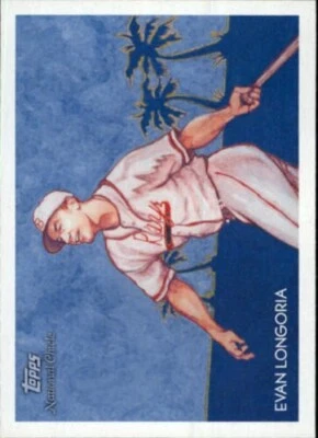 2010 Topps National Chicle Tampa Bay Rays Baseball Card #33 Evan Longoria - Image 1 of 2