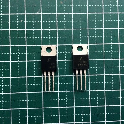 FAIRCHILD 1pair 2SA940 A940 + 2SC2073 C2073 TO-220 TRANSISTORS USA SELLER