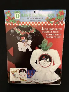 VINTAGE DAISY KINGDOM NO-SEW APPLIKATION EISBÄR #6371 NOS - Bild 1 von 2