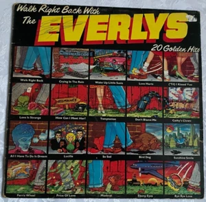 WALK RIGHT BACK WITH THE EVERLYS 20 GOLDEN HITS VINYL LP - Picture 1 of 5