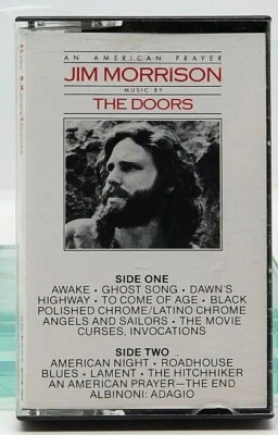 Cassette Jim Morrison Music by the Doors An American Prayer 1995 Elecktra - Image 1 of 2