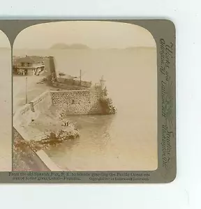 B1261 Old Spanish Fort To Islands Guarding Entrance To The Great Canal Panama D - Picture 1 of 2