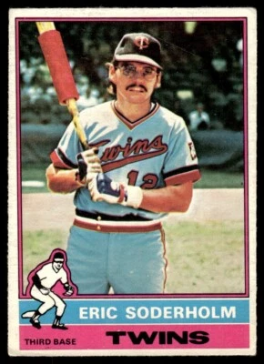 1976 O-Pee-Chee Eric Soderholm Minnesota Twins #214 R43 - Image 1 of 2