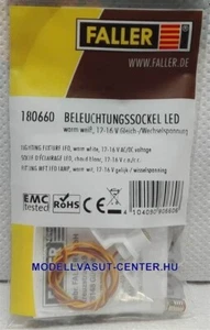 FALLER 180660 EDIFICIO ILUMINACIÓN LED CON BOMBILLA - Imagen 1 de 1