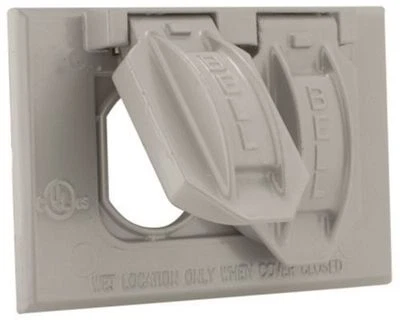 HUBBELL Electric Wall Plate for MEP 831a Mililtary Diesel Generators