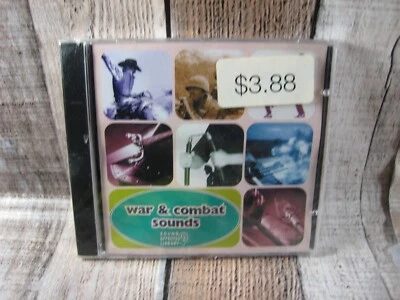 War & Combat Sounds CD Sound Effects Library NEW Sealed - Image 1 of 3