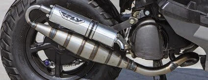 Sistema de escape Fire Power Scooter inoxidable Yamaha YW50 Zuma 02-10 0923003A Foto 1 de 1