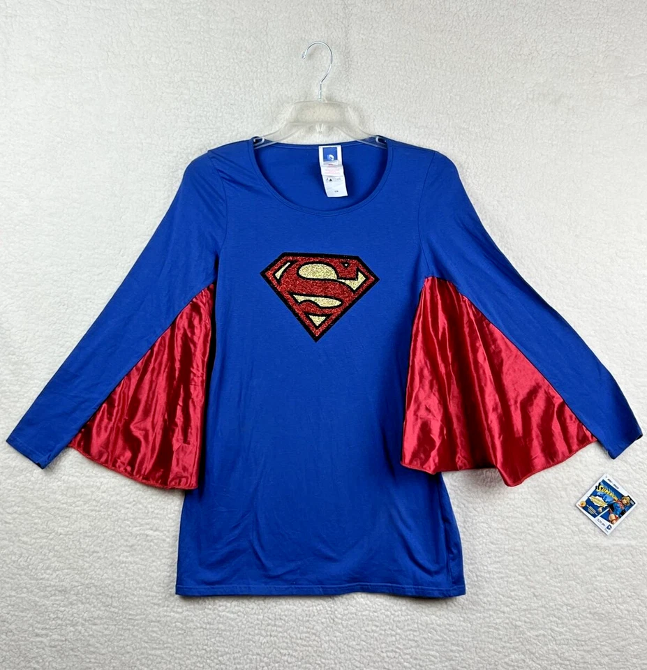 Vestido Disfraz Rubies Supergirl Adulto con Alas Talla Pequeña/Mediana Nuevo con Etiquetas Foto 1 de 4