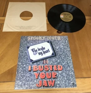 Vintage 1973 SPOOKY TOOTH You Broke My Heart So I Busted Your Jaw Vinyl LP - SP 4385 - Bild 1 von 19