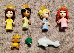 LEGO ~ DISNEY PRINCESS STORYBOOK MICRO MINIFIGURES ~ 43193 CINDERELLA / ARIEL + - Picture 1 of 1