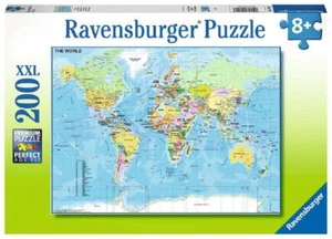 Ravensburger Puzzle 200 Teile XXL Die Welt | Kinderpuzzle ab 8 Jahre - Bild 1 von 2