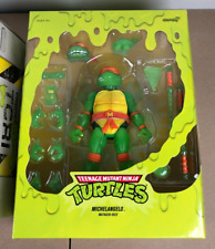 Super7 Teenage Mutant Ninja Turtles Ultimates Michelangelo GID Mutagen Ooze Glow