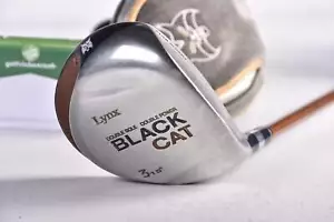 Lynx Black Cat #3 Wood / 15 Degree / Regular Flex Aldila NVS Orange 65 Shaft - Picture 1 of 9