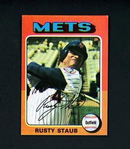 Rusty Staub 1975 Topps - NY Mets #90 EX+ - Picture 1 of 2