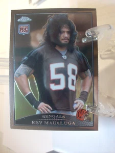 2009 Topps Chrome #TC166 - Rey Maualuga RC - Cincinnati Bengals (97281) - Picture 1 of 2