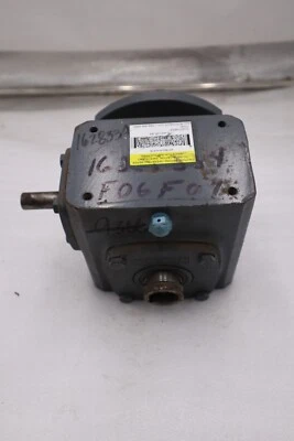 BOSTON GEAR H718-5-H-P16 ángulo recto eje hueco engranaje helicoidal reductor de velocidad #H981 Foto 1 de 4