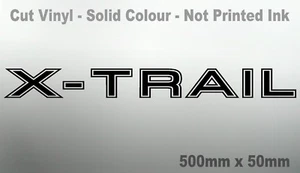 X TRAIL x-trail t30 t31 t32 4x4 Bonnet Protector canopy sticker 500mm for Nissan - Picture 1 of 4