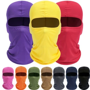 Máscara facial delgada táctica de pasamontañas esquí capucha cubierta protección UV para hombres mujeres - Imagen 1 de 25
