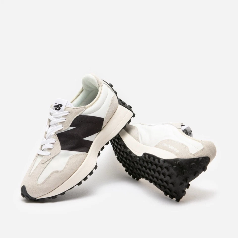 New Balance 327 Sea Salt Blanco/Negro (Mujer) WS 327 FE Foto 1 de 4