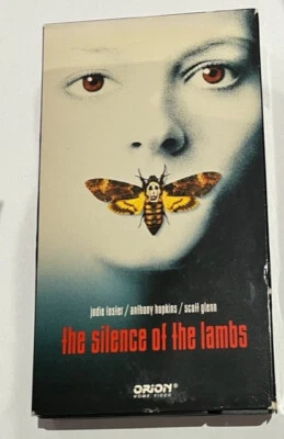 The Silence of The Lambs VHS Tape 1990 Orion Red/Black Tape Horror - Image 1 of 2