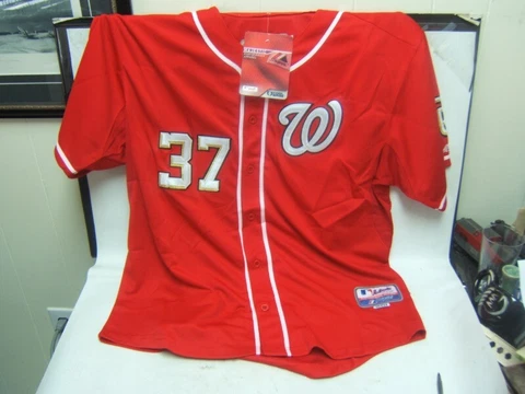 Stephen Strasburg Washington Nationals Jersey Majestic size 54 NWT Cover