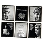  Decor For Home - Wall Art Prints, Inspirational Buddhist Quotes Poster, Buddha