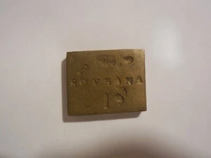 peso monetale sovrana 11,1 grammi - Picture 1 of 1