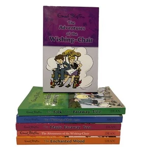 Enid Blyton MAGIC FARAWAY TREE ENCHANTED WOOD WISHING CHAIR Set 6 Books - Picture 1 of 6