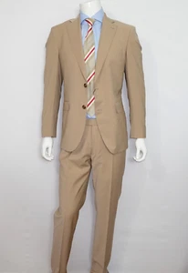 $700 NEW Alton Lane Suit in Stone Jacket 36S Pants W30" x L30" Tailored Fit - Picture 1 of 22
