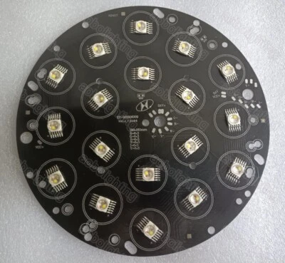 18X10W 6in1 LED Par Lights Lamp Disk Plate Stage Lighting Effect DJ Disco Party - Image 1 of 4